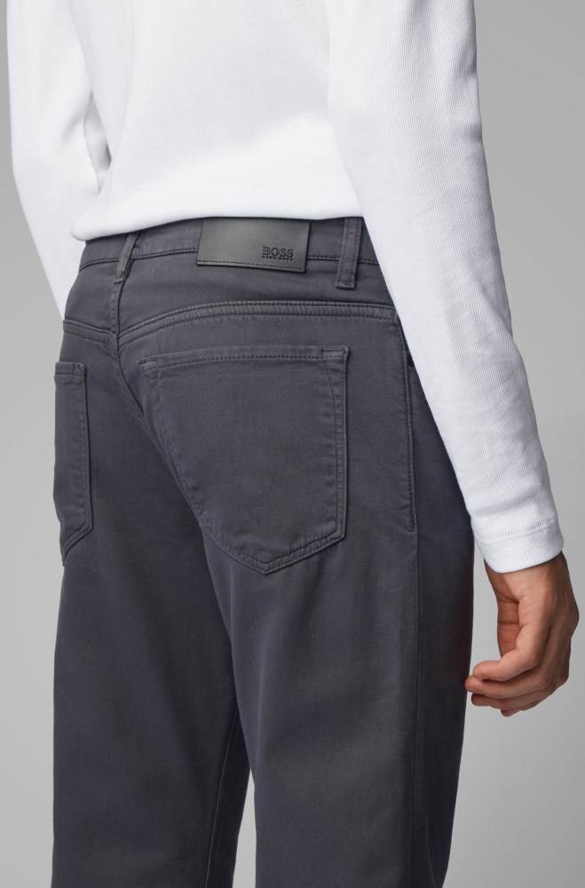 Hugo Boss Regular-fit jeans Grå | uQr7OA5H