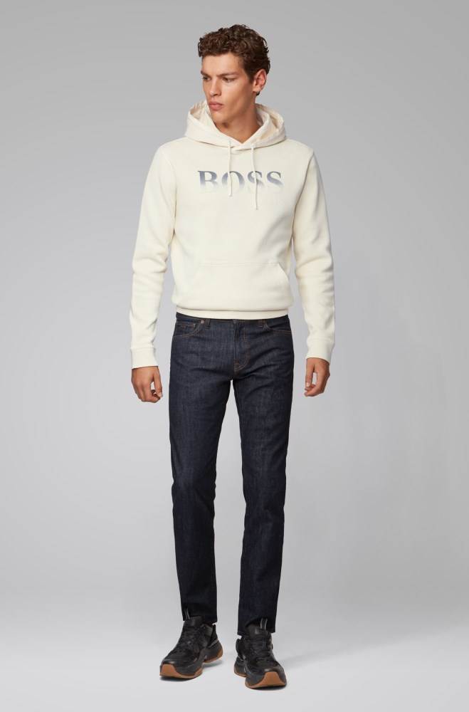 Hugo Boss Regular-fit jeans Mørke Blå | 5JbdiFa5