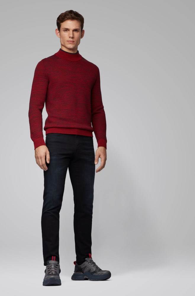 Hugo Boss Regular-fit jeans Mørke Blå | 8u5QCj2g