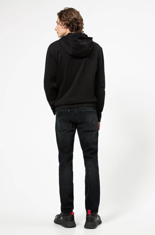 Hugo Boss Regular-fit jeans Mørke Blå | ThGXr4YO