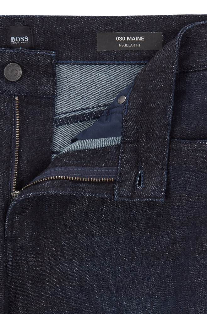 Hugo Boss Regular-fit jeans Mørke Blå | rffXa4H9