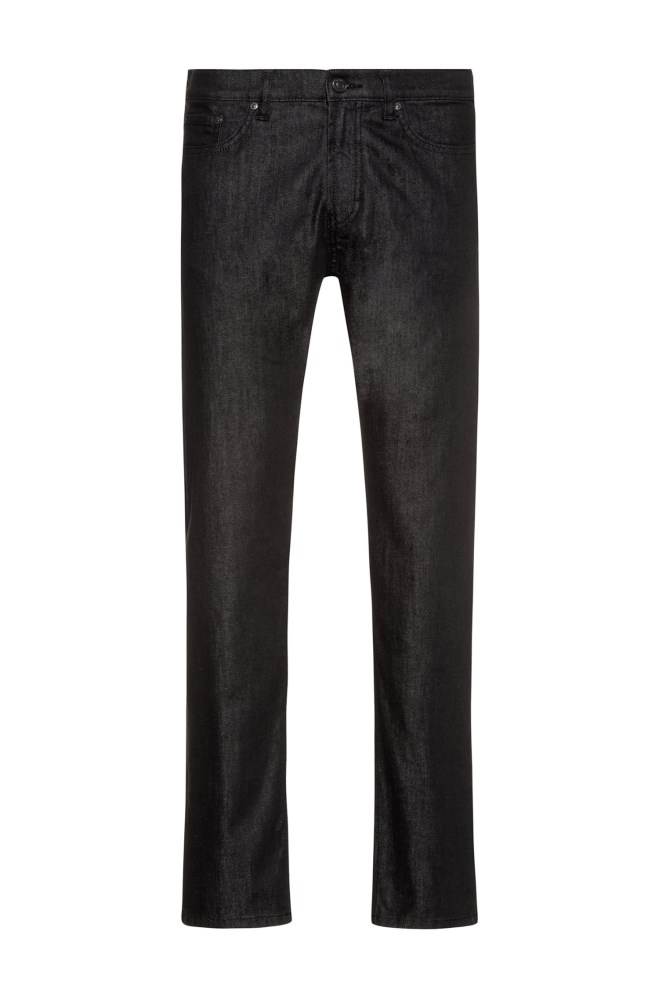 Hugo Boss Regular-fit jeans Svarte | GbaOJMux