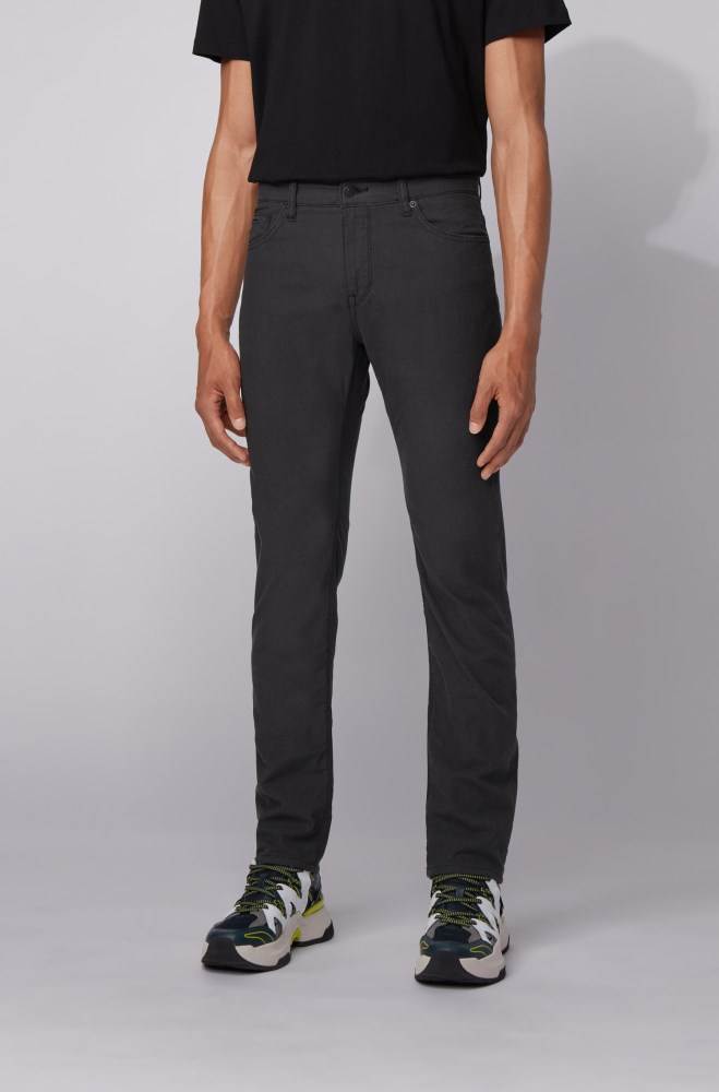 Hugo Boss Regular-fit jeans Svarte | wiaJe8tE