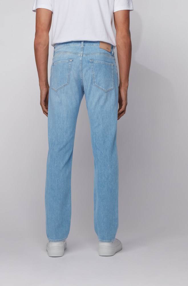 Hugo Boss Regular-fit jeans Turkis | sOXrpqtW