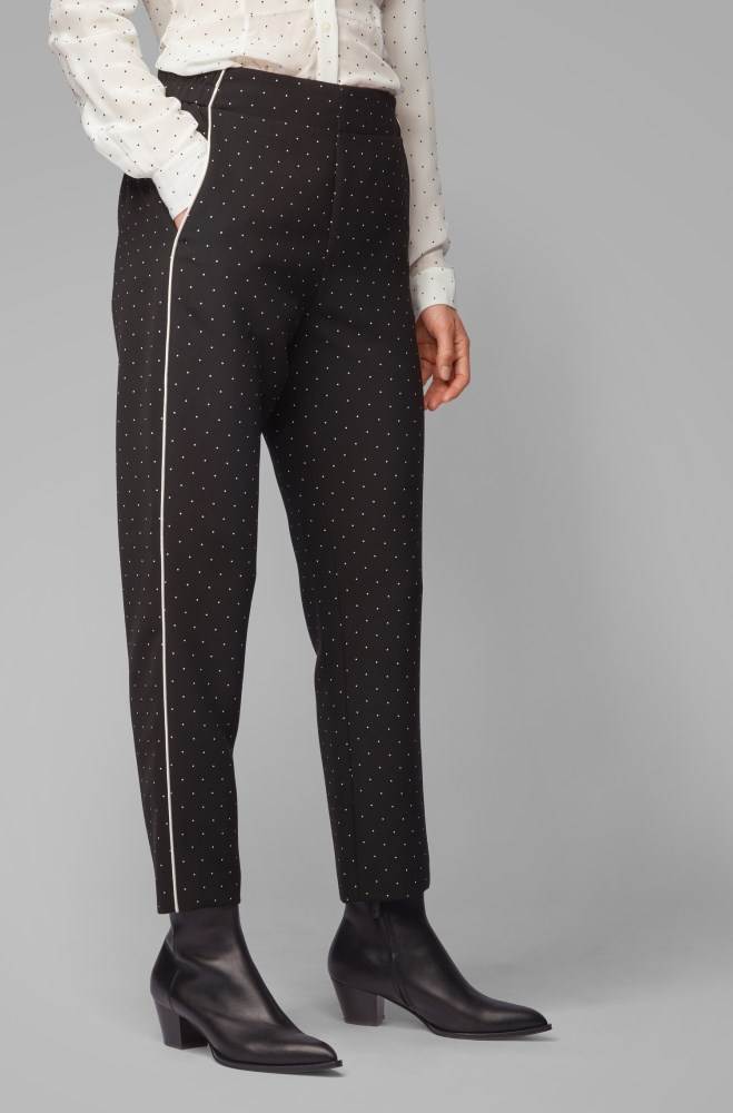 Hugo Boss Regular-fit jogging trousers Patterned | ssJ3cQMp