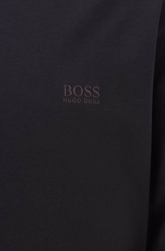 Hugo Boss Regular-fit loungewear top Svarte | ikaRSElt