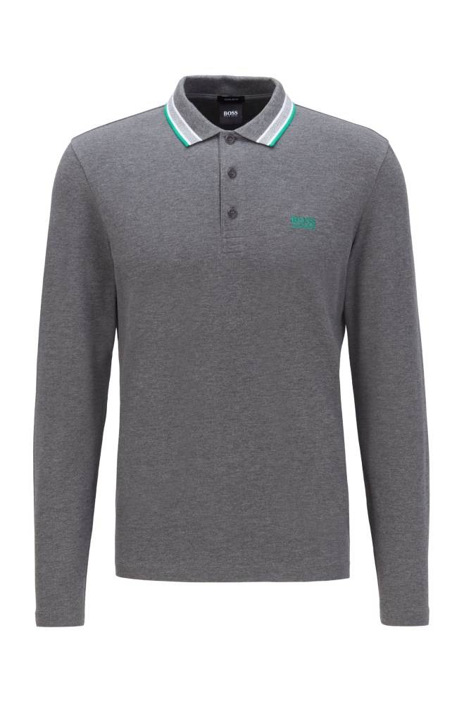 Hugo Boss Regular-fit polo Grå | oK3PgT8h