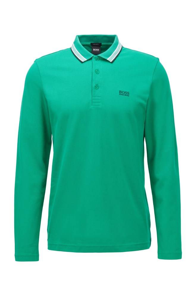 Hugo Boss Regular-fit polo Grønn | uZ4c17My