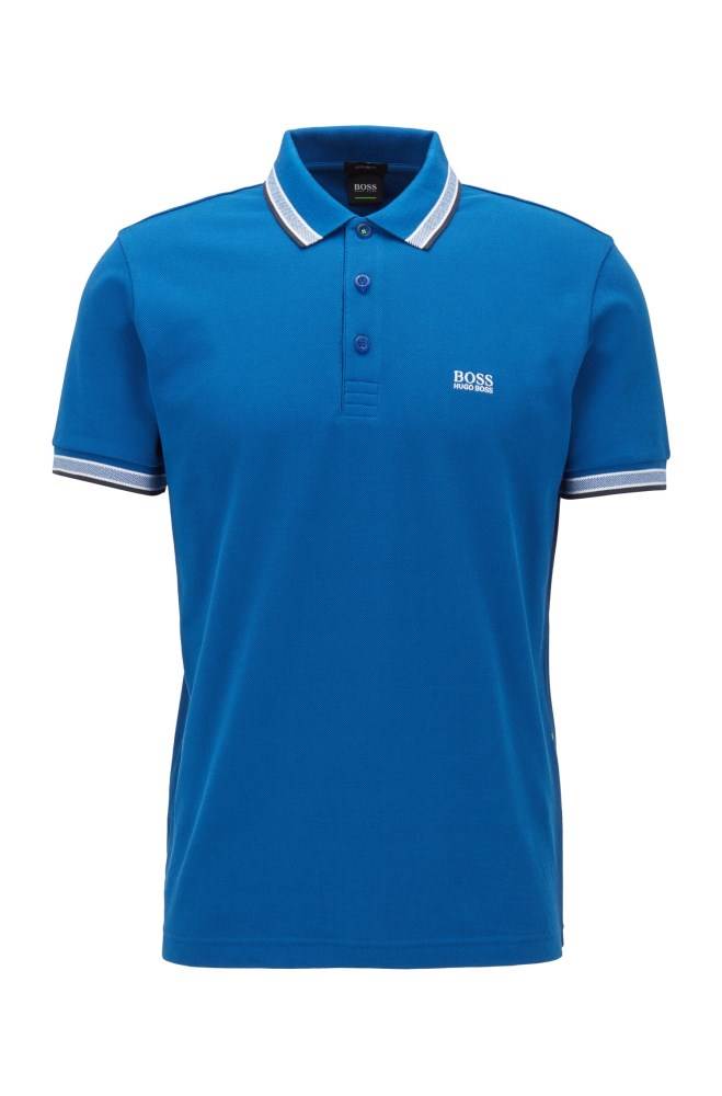 Hugo Boss Regular fit polo shirt Blå | Z4p1fXzw