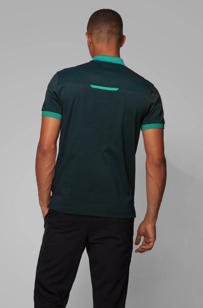 Hugo Boss Regular-fit polo shirt Grønn | PNdMjqpt