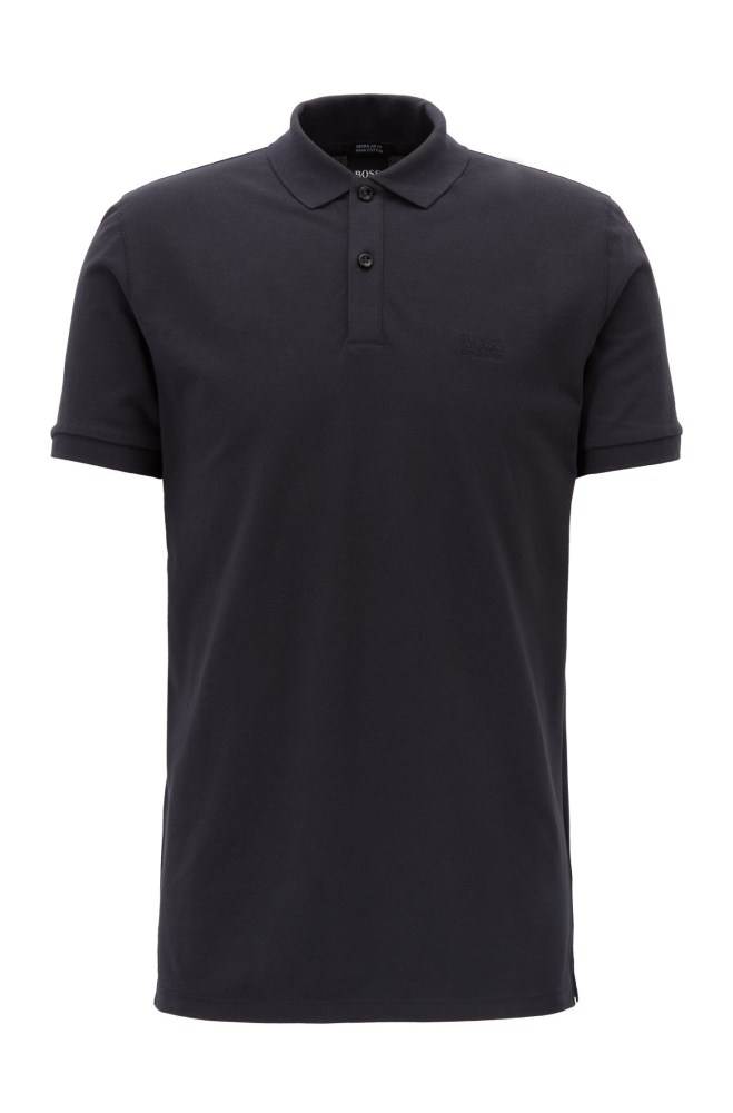 Hugo Boss Regular-fit polo shirt Mørke Blå | NbH7tXIi