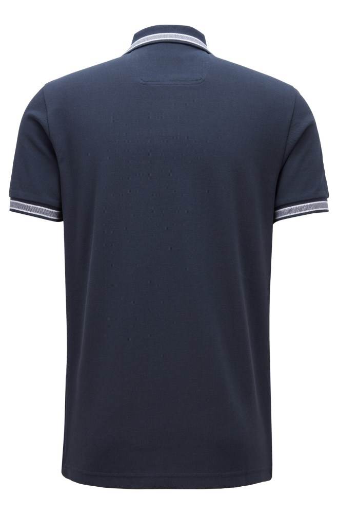 Hugo Boss Regular fit polo shirt Mørke Blå | PkDWTYGO