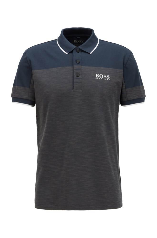 Hugo Boss Regular-fit polo shirt Mørke Blå | b7gvpPhj