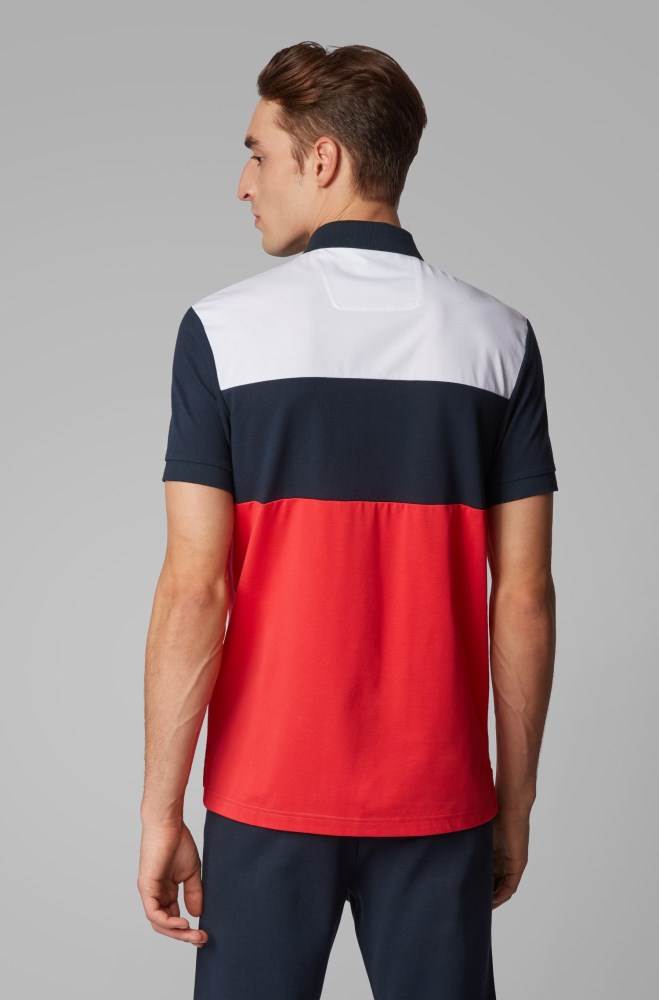 Hugo Boss Regular-fit polo shirt Rød | THsEWfgL