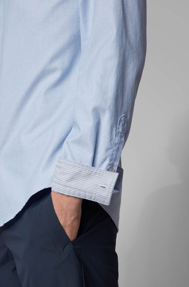 Hugo Boss Regular-fit shirt Blå | LSVeHdet