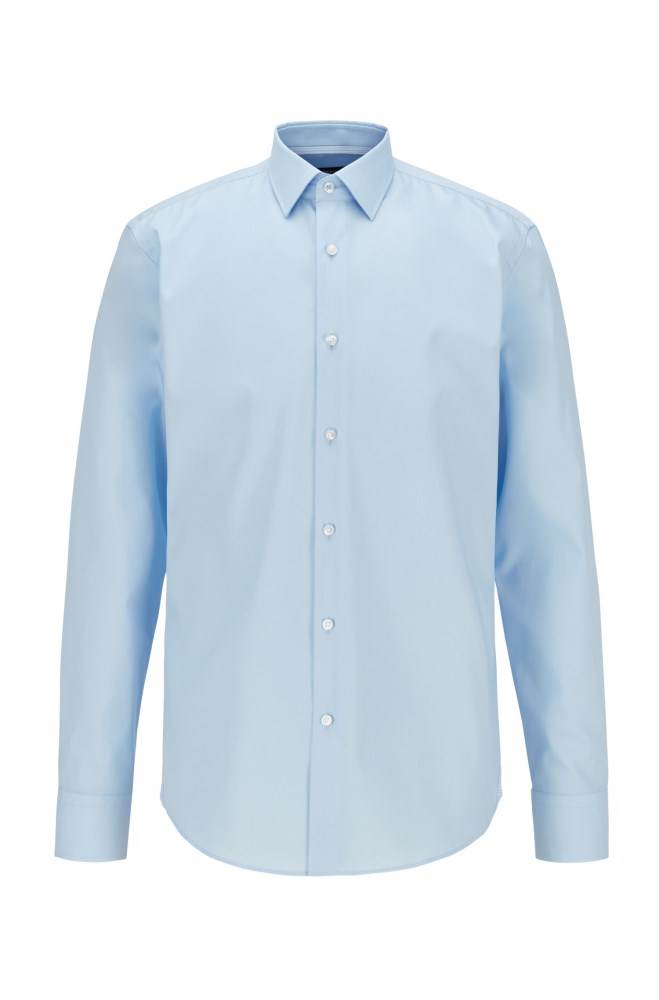 Hugo Boss Regular-fit shirt Lyse Blå | dOo3RKxx