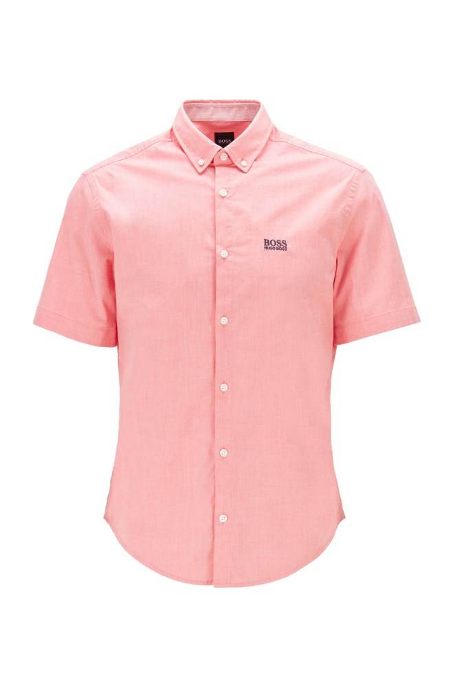 Hugo Boss Regular-fit shirt Rosa | MsnuVF2H