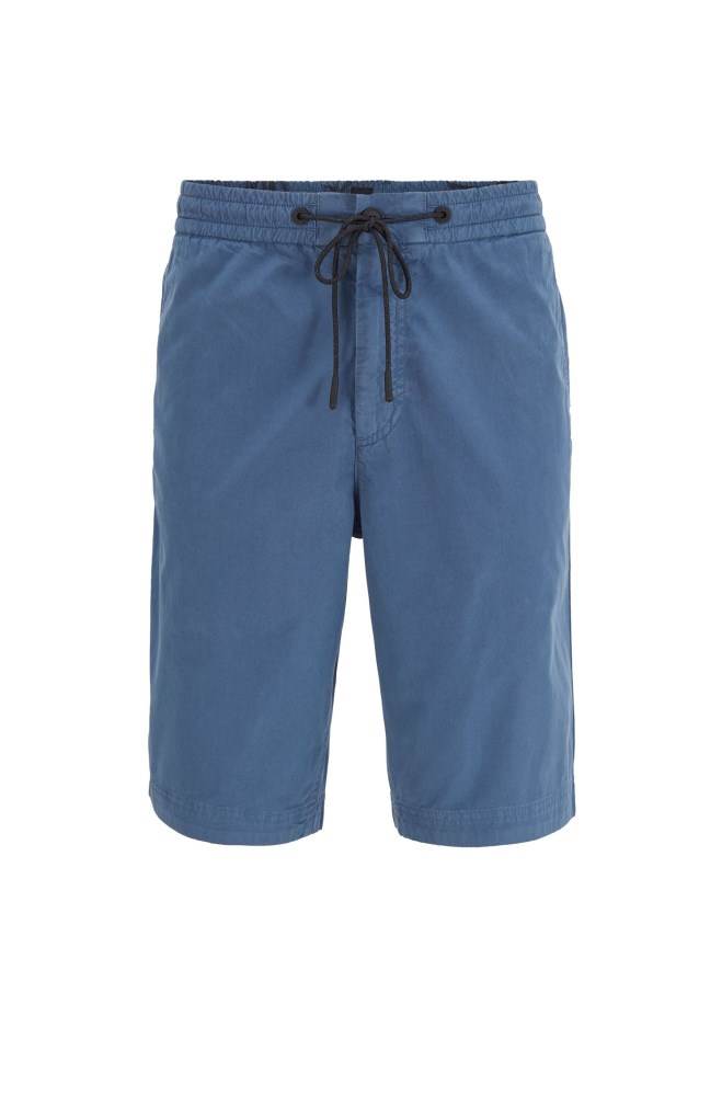 Hugo Boss Regular-fit shorts Blå | v7uYUmN2