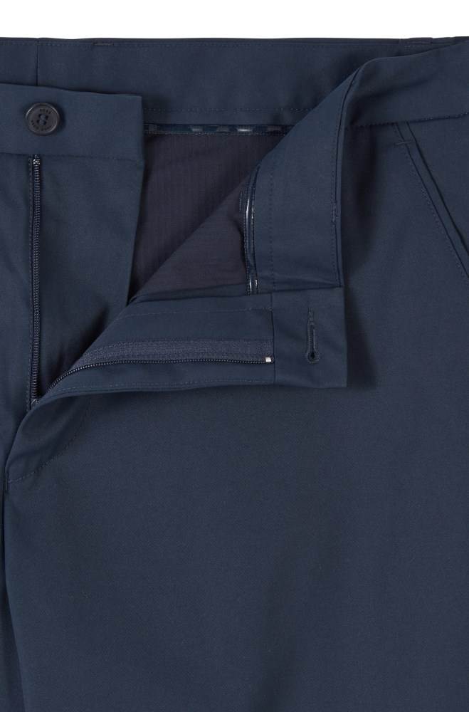 Hugo Boss Regular-fit shorts Mørke Blå | dfl6nXmu