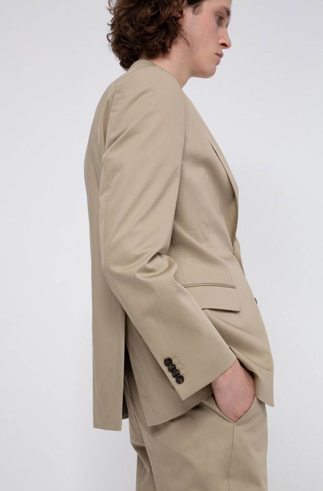 Hugo Boss Regular-fit suit Beige | 4hP608rl