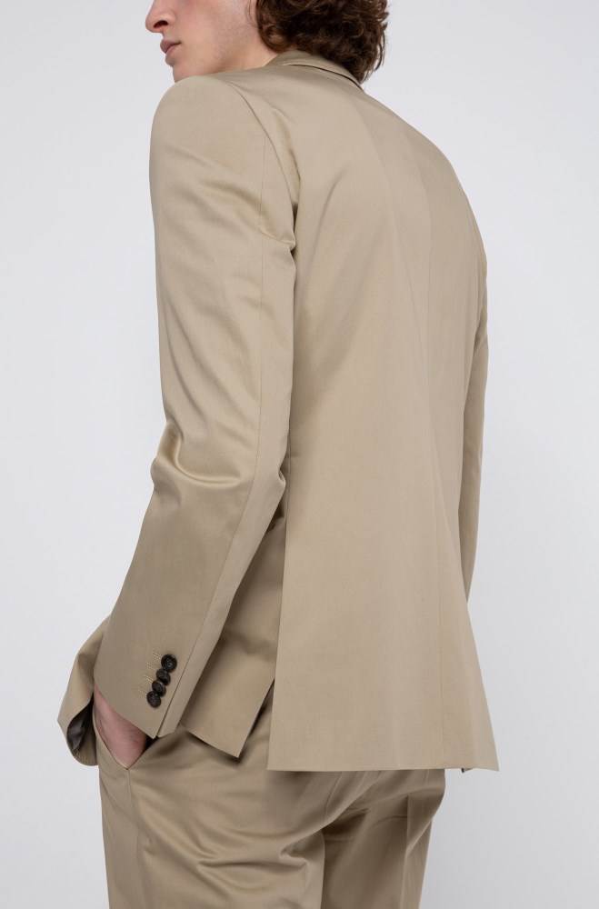 Hugo Boss Regular-fit suit Beige | 4hP608rl