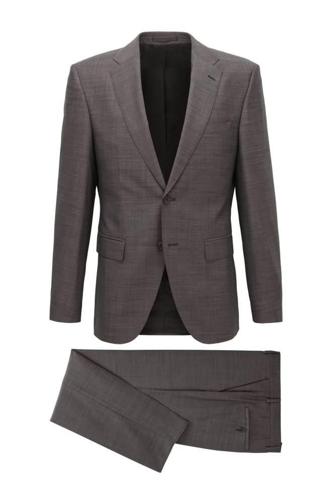 Hugo Boss Regular-fit suit Grå | RUdbYmyz