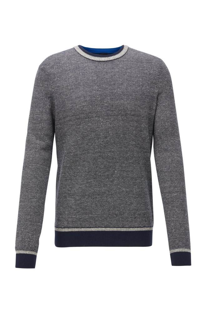 Hugo Boss Regular-fit sweater Mørke Grå | fyPVFw8a