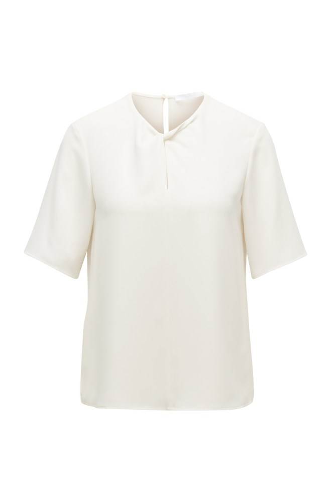 Hugo Boss Regular-fit top Hvite | ReAn3zYa