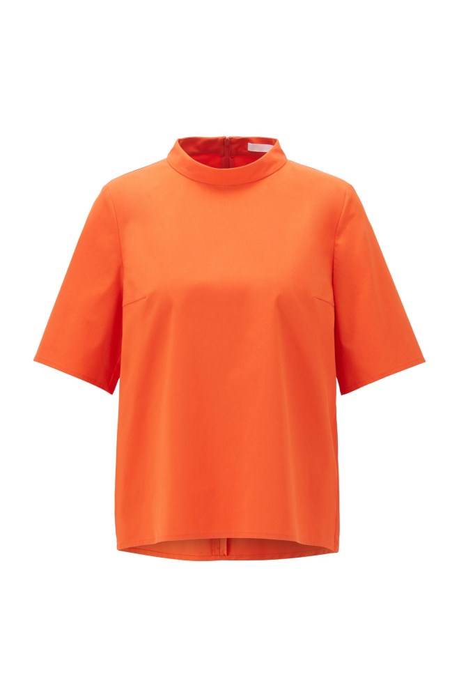 Hugo Boss Regular-fit top Oransje | 33NmzA7S