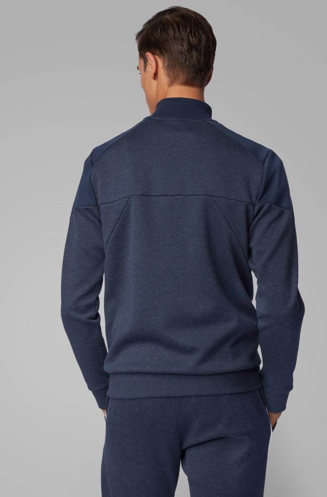 Hugo Boss Regular-fit tracksuit Blå | 5kAw4vLj