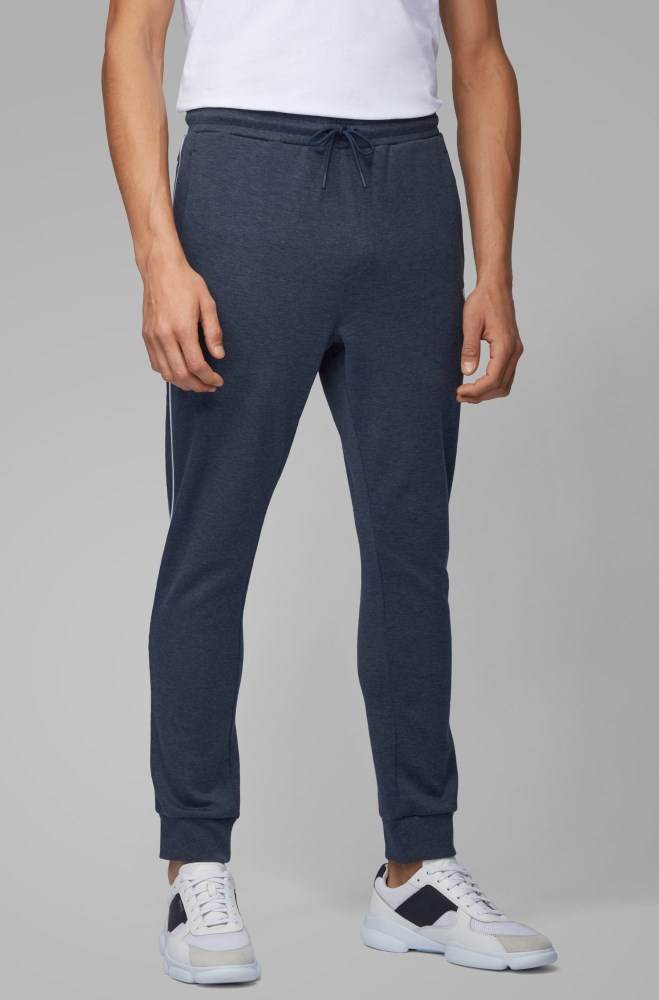 Hugo Boss Regular-fit tracksuit Blå | 5kAw4vLj