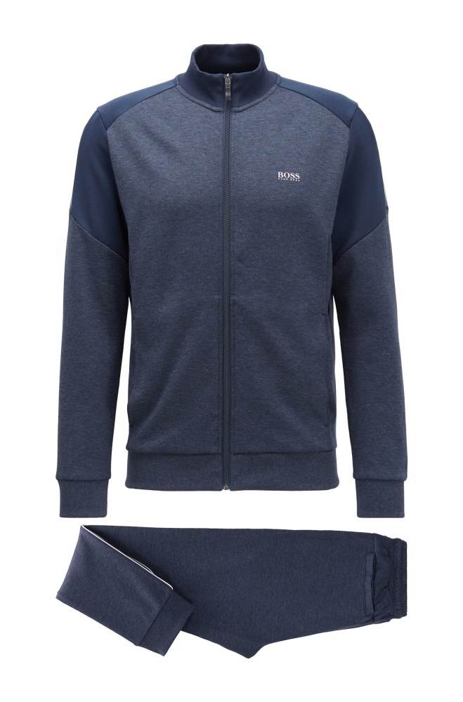 Hugo Boss Regular-fit tracksuit Blå | 5kAw4vLj