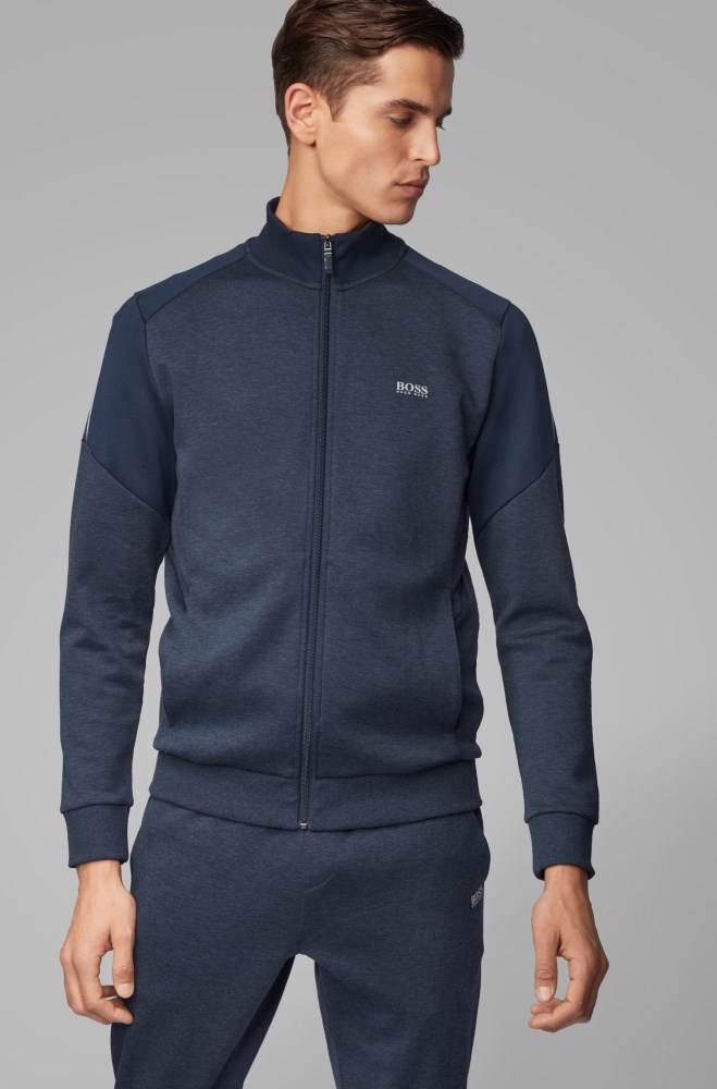 Hugo Boss Regular-fit tracksuit Blå | 5kAw4vLj