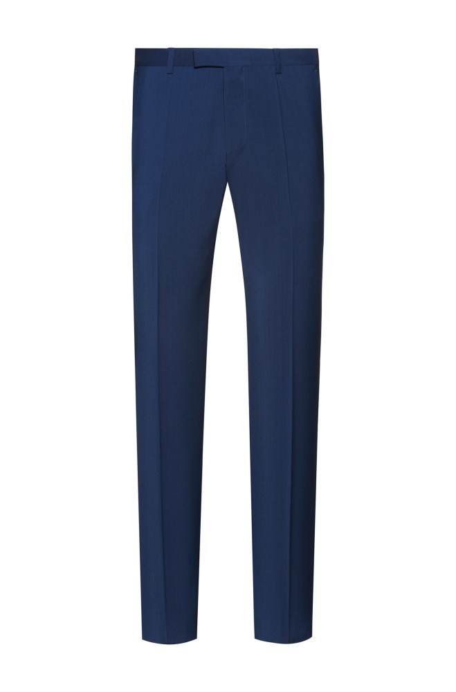 Hugo Boss Regular-fit trousers Blå | HpdDMRLj