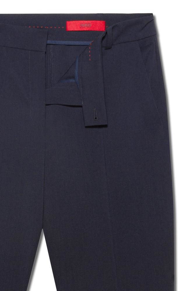 Hugo Boss Regular-fit trousers Mørke Blå | Dn2oDk9o