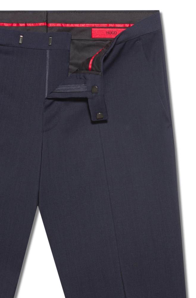 Hugo Boss Regular-fit trousers Mørke Blå | u5HWYcs7