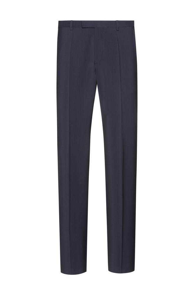 Hugo Boss Regular-fit trousers Mørke Blå | u5HWYcs7