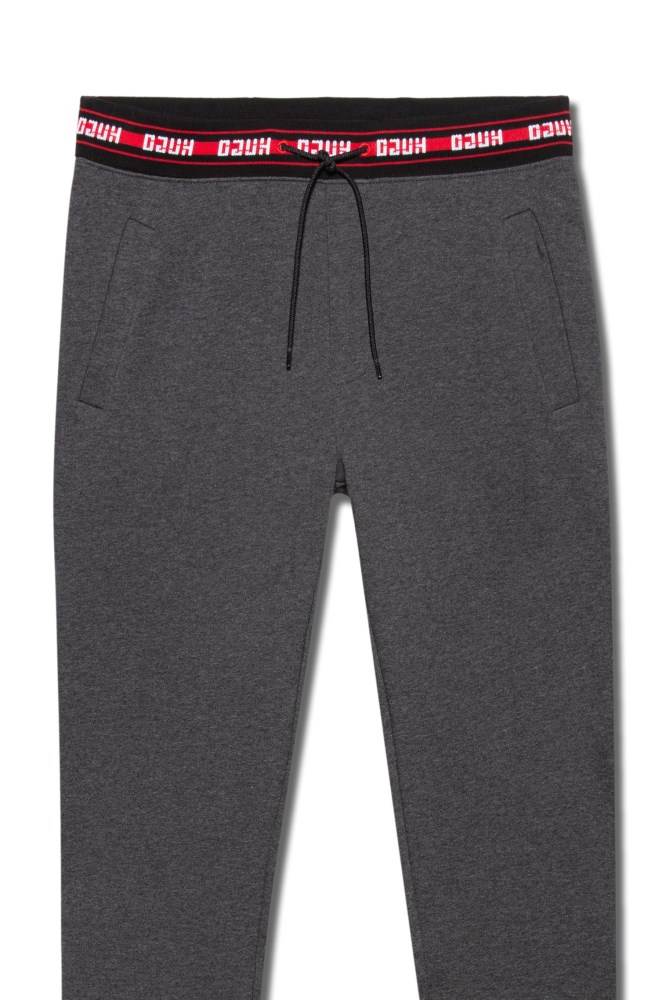 Hugo Boss Regular-fit trousers Mørke Grå | 4U94AVew