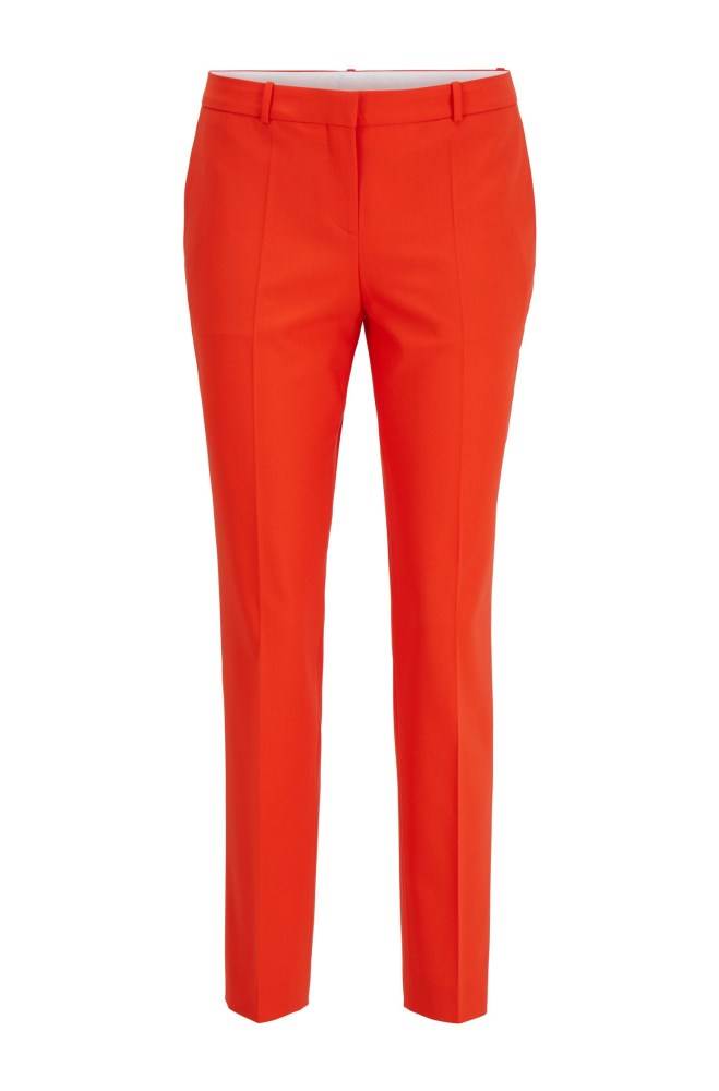 Hugo Boss Regular-fit trousers Oransje | 4VCnJ2Gl