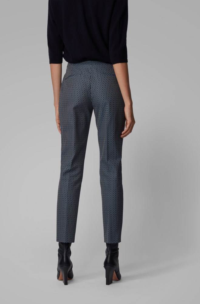 Hugo Boss Regular-fit trousers Patterned | 6ZMmbuQX