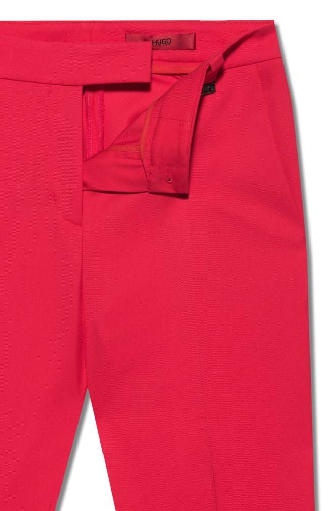 Hugo Boss Regular-fit trousers Rød | R2No1ff8