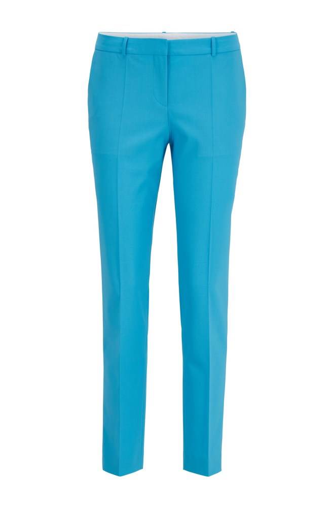 Hugo Boss Regular-fit trousers Turkis | XuotTITQ