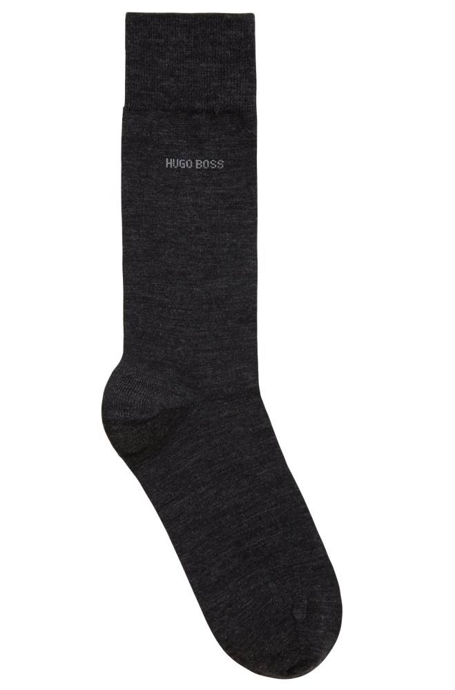 Hugo Boss Regular-length socks Anthracite | r0mK21Fb