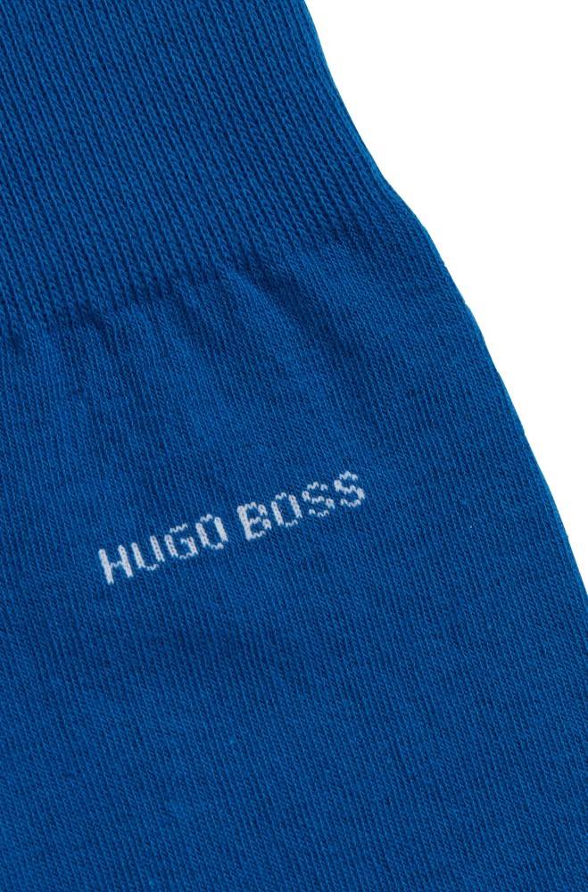 Hugo Boss Regular-length socks Blå | a7lOB4rv