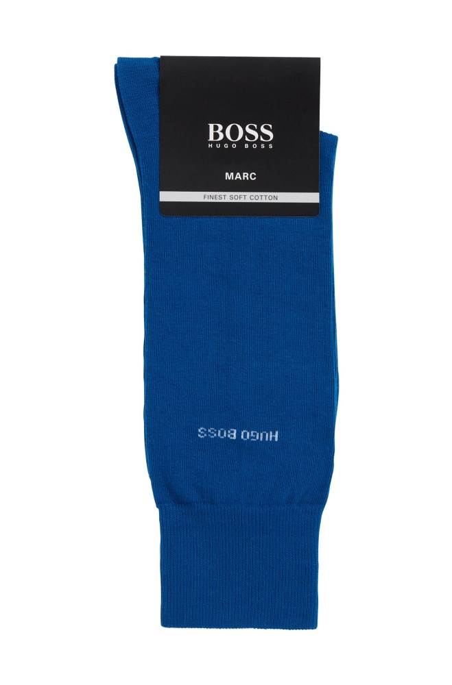 Hugo Boss Regular-length socks Blå | a7lOB4rv