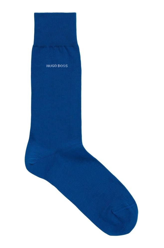 Hugo Boss Regular-length socks Blå | a7lOB4rv