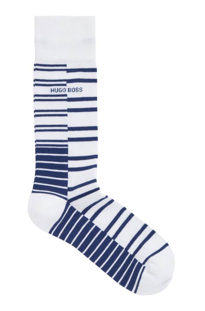 Hugo Boss Regular-length socks Hvite | Jvp1WxhC