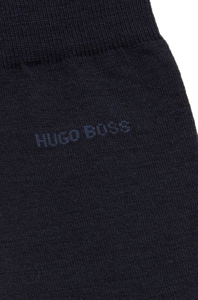 Hugo Boss Regular-length socks Mørke Blå | 95bWKlCD