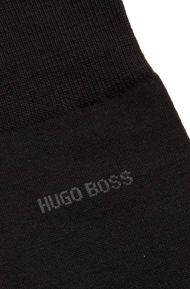 Hugo Boss Regular-length socks Svarte | 8UXbJp6t