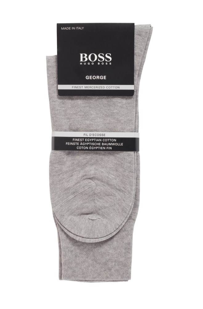 Hugo Boss Regular-length socks Sølv | qm1f0wKh